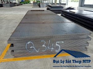 Thép tấm Q345 hợp kim không gỉ. 