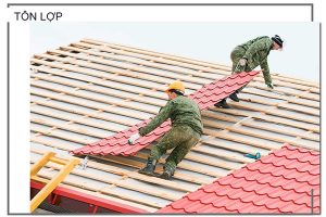 Tôn lợp mái là hợp kim của thép với vài thành phần khác như kẽm, sillic…