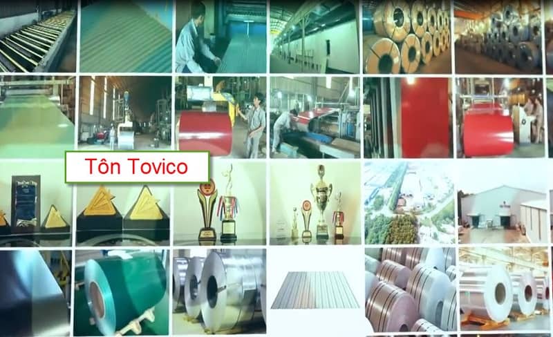 Giá tôn Tovico hôm nay mới nhất vừa cập nhật