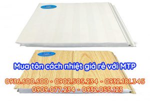 Trần tôn 3 lớp tôn + PU + tôn khổ ngang 310mm (Báo giá mới nhất)