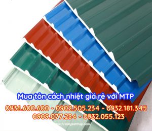 Tôn Cách Nhiệt PU 3 Lớp Mới Nhất, Tôn Chóng Nóng Tốt Nhất Hiện Nay