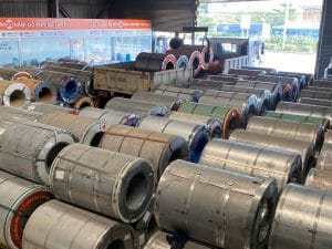 Độ dày thông thường của tôn cuộn mạ kẽm là từ 5 dem đến 1.5 ly