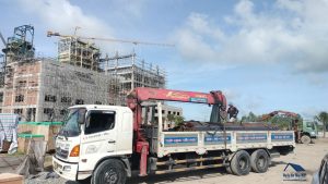 ĐẠI LÝ SẮT THÉP MTP GIAO 30 TẤN THÉP HÌNH CHO CÔNG TRÌNH NHÀ MÁY ĐIỆN RÁC HẬU GIANG