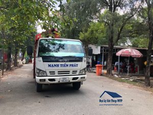 Đại lý Sắt Thép MTP Giao 20 Tấn Thép cho Công trình Nghĩa Trang Đa Phước Huyện Bình Chánh TPHCM